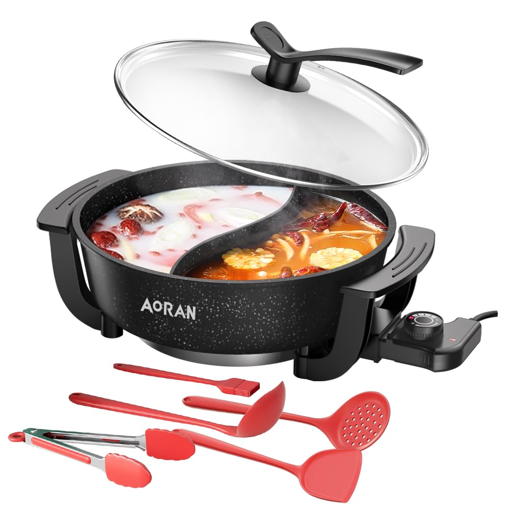 【最終価格‼️】BRENNHOLZ × asimocrafts A_Cooker Amazon.com: AORAN 6L Electric Hot Pot, Non-Stick Smokeless Cooking